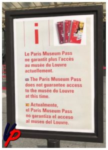 Il PMP non garantisce più l'accesso al Louvre