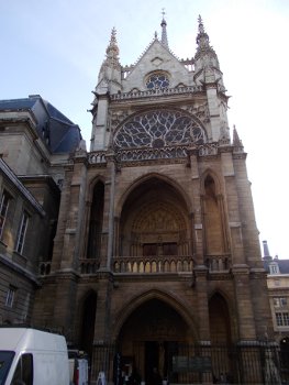 Facciata della Sainte Chapelle