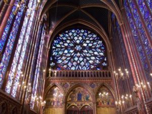 Il rosone della Sainte Chapelle