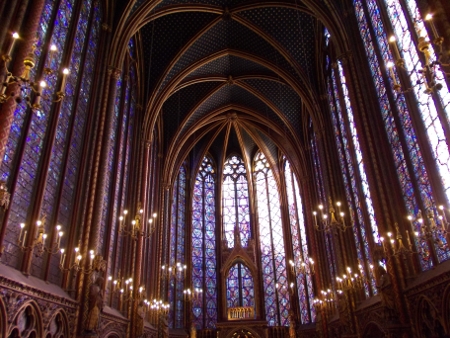 Interni della Sainte Chapelle