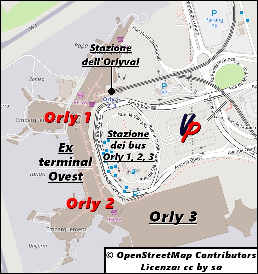 Orly 1 e Orly 2 (l’ex terminal Ovest dell’aeroporto di Orly)