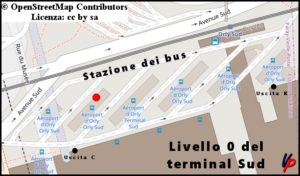Punto vendita del PND al terminal Sud