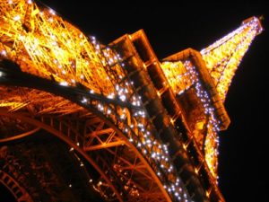 La tour Eiffel che sbrilluccica