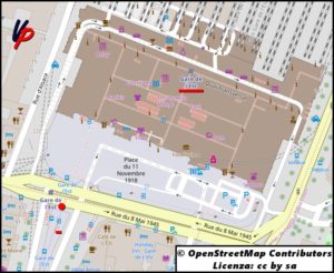 Capolinea del bus 350 presso la gare de l'Est