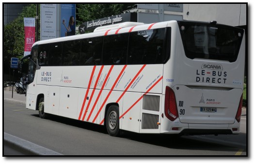 Le Bus Direct Paris Aéroport (ex Les Cars Air France)