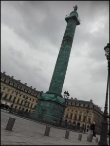 La colonna della Grande Armata in place Vendôme