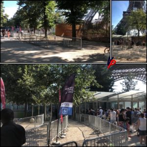 Come accedere alla torre Eiffel