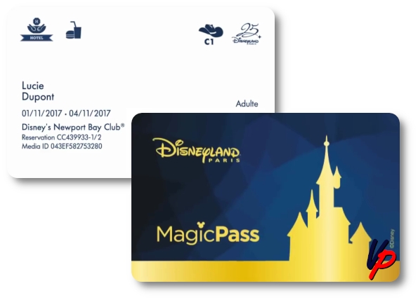 Il fronte e il retro del Magic Pass