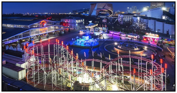 Il luna park al parc de la Villette