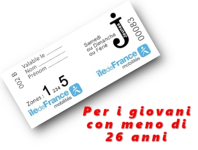 Navigo Jeunes Week-end: un abbonamento giornaliero per i giovani