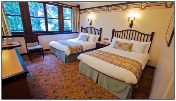 Camera-tipo dell’hotel Sequoia Lodge