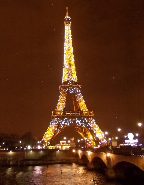 La torre Eiffel nel 2011